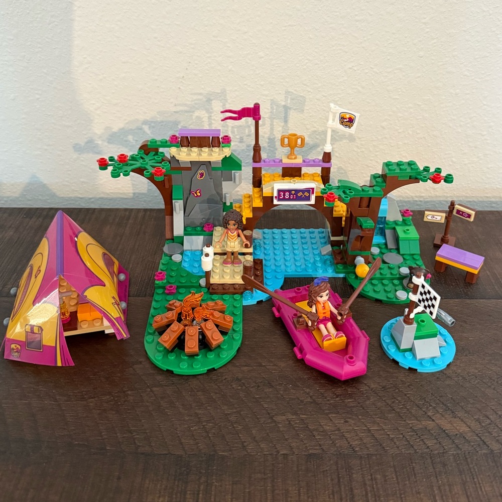 Lego 41121 (RETIRED) Friends-Adventure Camp Rafting Ages 6-12 320 Pieces